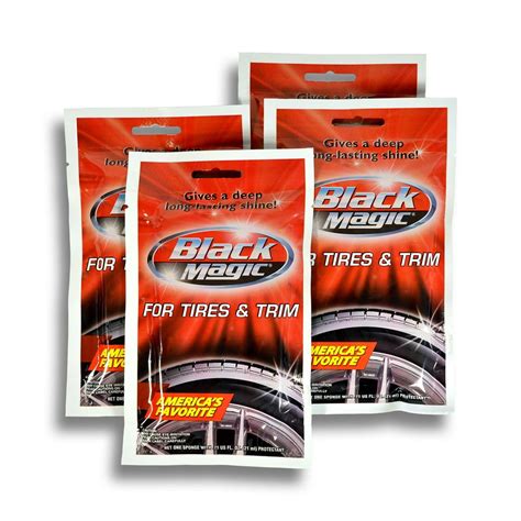 Give Your Tires the Ultimate Gloss with Black Magic Tire Shine Gel